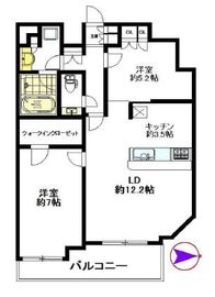 パークハウス清澄白河タワー 28階 間取り図