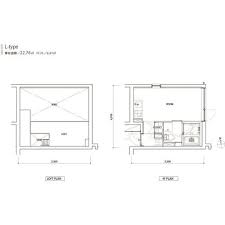 モデリアブリュット南品川 401 間取り図