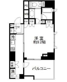 アトラス江戸川アパートメント 5階 間取り図