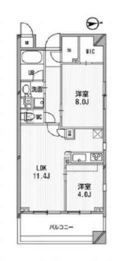 アーデン神保町 506 間取り図