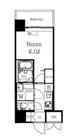 グランパレス南麻布仙台坂 502 間取り図