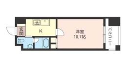 エスティメゾン銀座 302 間取り図