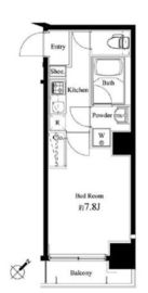 ロメック月島 301 間取り図