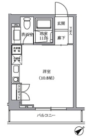 テラス恵比寿南 103 間取り図