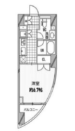 パシフィックコート中延 603 間取り図