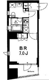 南麻布EAST 504 間取り図