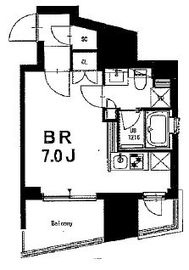 南麻布EAST 301 間取り図