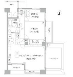 アビティ目黒 806 間取り図