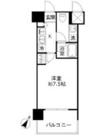 フォレシティ豊洲 909 間取り図