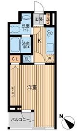 プロシード西新宿 304 間取り図