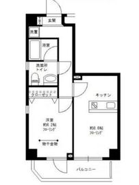 プライムアーバン白山 1101 間取り図