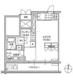 ブリリアイスト東雲キャナルコート 241 間取り図