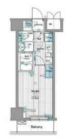グランド・ガーラ銀座 13階 間取り図