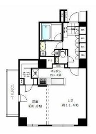 グランドメゾン恵比寿の杜 8階 間取り図