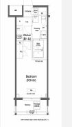 プラウドフラット門前仲町1 402 間取り図