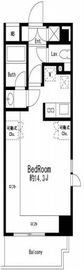 プライムアーバン麻布十番 1102 間取り図