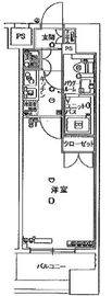 ヴィーダ・スカイコート品川 8階 間取り図