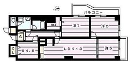 ドミール南青山 4階 間取り図