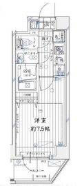 レガリス愛宕御成門 3階 間取り図