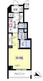 オスピタリテ神楽坂 305 間取り図