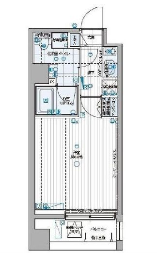 パティーナ三田台 5階 間取り図