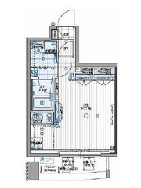 パティーナ三田台 407 間取り図