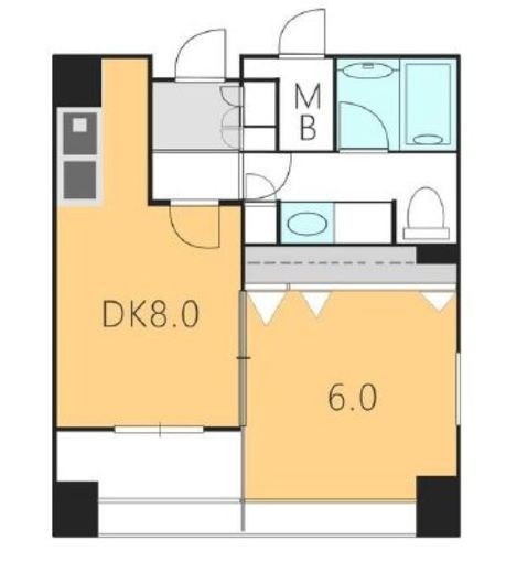 カテリーナ代々木プレイス 3階 間取り図