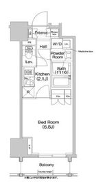 コンフォリア浅草橋 1105 間取り図