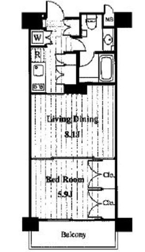 willDo清澄 702 間取り図