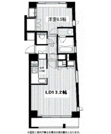 プロシード西新宿 1303 間取り図