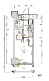 デュアルタップ大崎 3階 間取り図