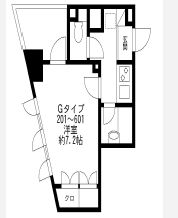 プライムアーバン番町 301 間取り図