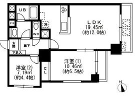 KDXレジデンス秋葉原 404 間取り図