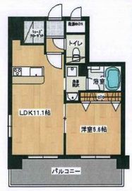 竹庭代々木公園 303 間取り図