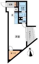 アーデン芝公園 206 間取り図