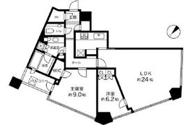 パークコート赤坂ザ・タワー 29階 間取り図