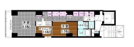 LILIO小石川 7階 間取り図