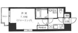 アールミュゼ南麻布 401 間取り図