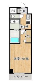 アールミュゼ南麻布 602 間取り図