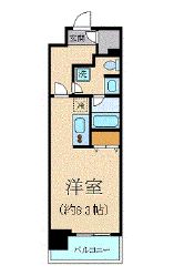 クリオ五反田 604 間取り図