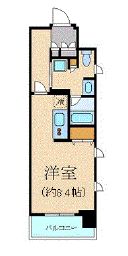 クリオ五反田 605 間取り図