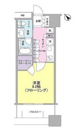 セントラルレジデンス シティタワー池袋 2階 間取り図