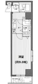 ガラ・ステージ麻布十番 3階 間取り図