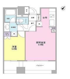 アルス恵比寿メイクス 10階 間取り図