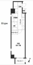 カスタリア神保町 301 間取り図