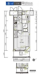 レガリス愛宕御成門 6階 間取り図