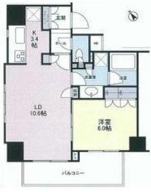 ルジェンテ高輪台 9階 間取り図