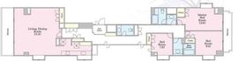 フロレゾン三番町 601 間取り図