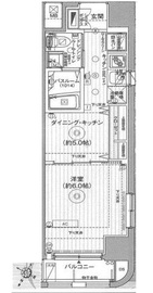 エステムプラザ日本橋レジェンド 2階 間取り図