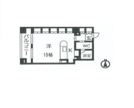 三番町3-3ビル 302 間取り図